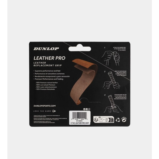 Dunlop Pro Leather Grip