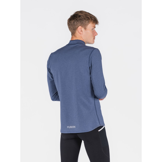 Fusion C3 Longsleeve Zip Neck Herren