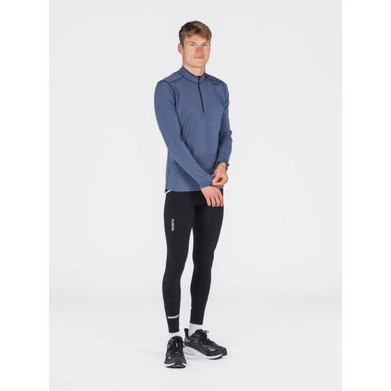 Fusion C3 Longsleeve Zip Neck Herren