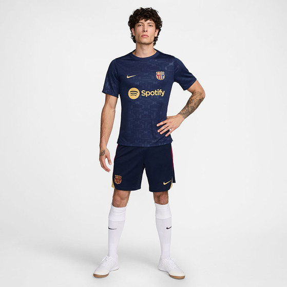 Barcelona pre match jersey shop