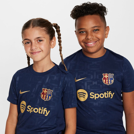 Nike FC Barcelona Pre-Match Top Kids 2024/2025