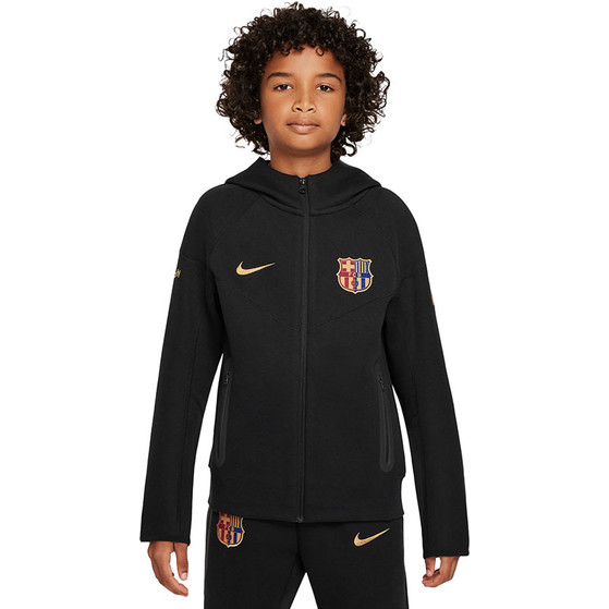 Nike FC Barcelona Tech Fleece Full-Zip Hoody Kids