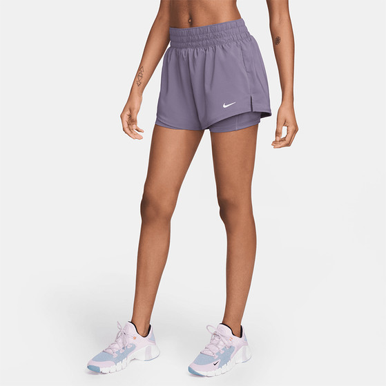 Nike One 2in1 Mid-Rise Short
