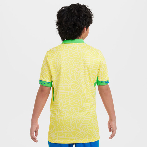 Nike Brazilië Thuis Shirt Kids 2024/2026