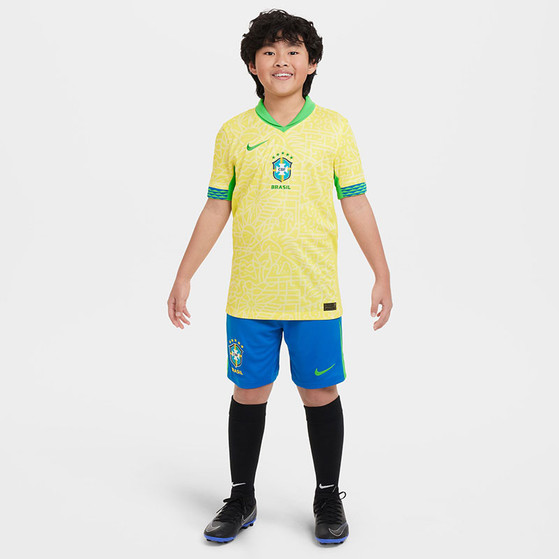 Nike Brazilië Thuis Shirt Kids 2024/2026