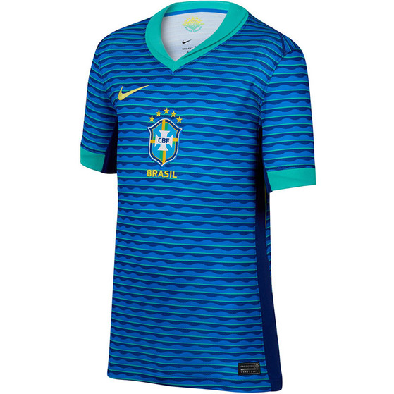 Nike Brazilië Uit Shirt Kids 2024/2026