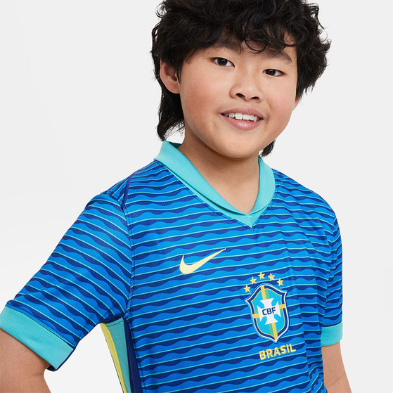 Nike Brazilië Uit Shirt Kids 2024/2026