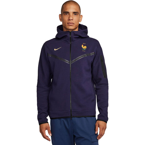 Nike Frankrijk Tech Fleece Full-Zip Hoody