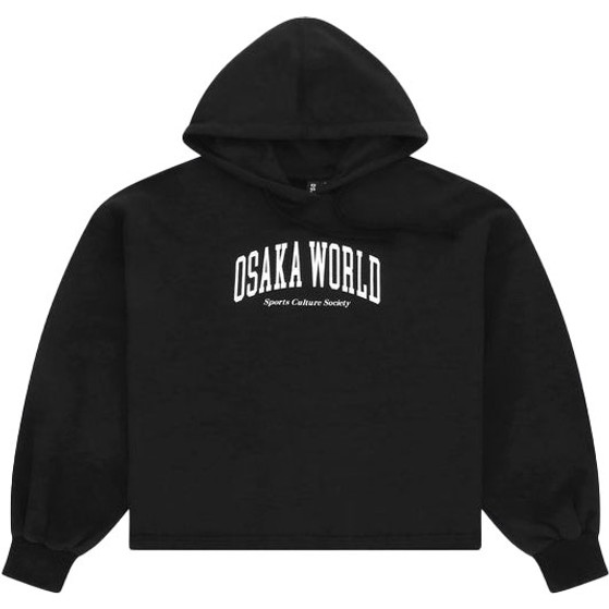 Osaka Dam Cropped Hoodie - college