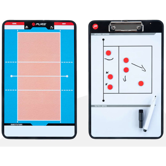 Pure2Improve Coach Board Volleyball