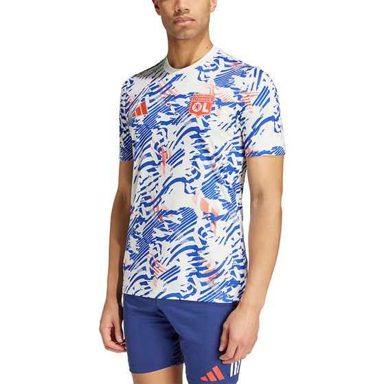 adidas Olympique Lyon Pre-Match Shirt 2024/2025