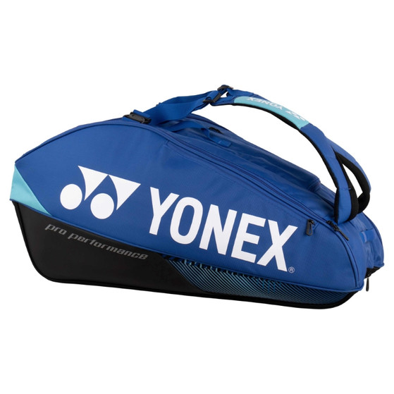 YONEX EZONE 98 305 GR. + 9 RACKETBAG BLAUW