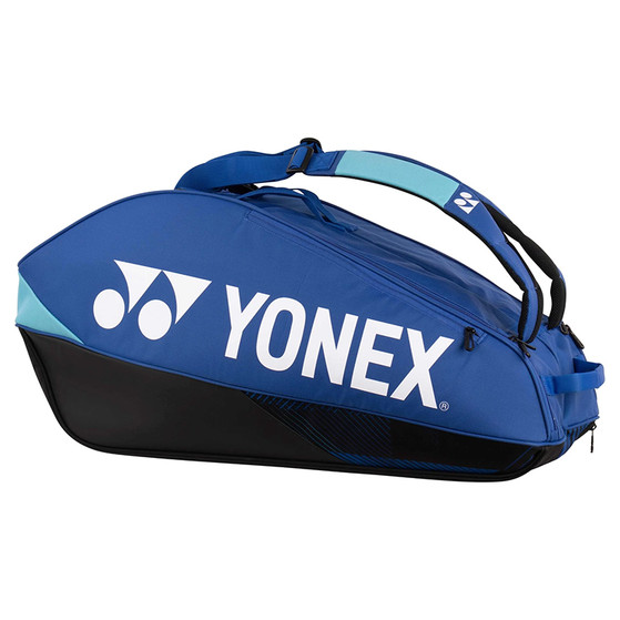 YONEX EZONE 100L 285 GR. + 6 RACKETBAG BLAUW