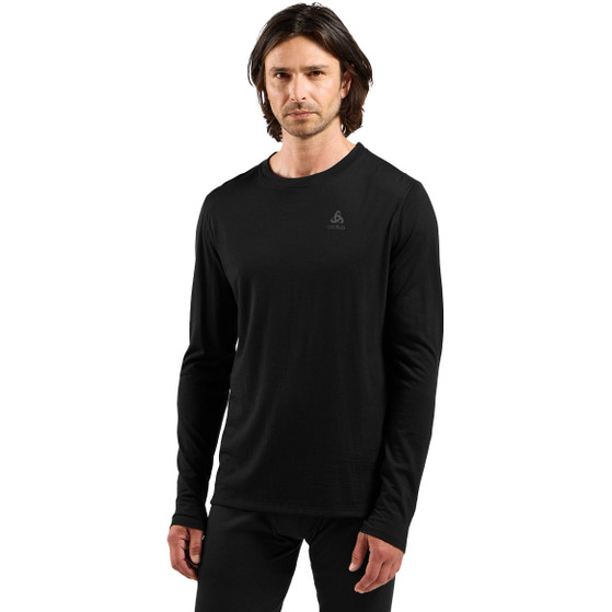 ODLO Merino 160 BL Crew Neck Långärmad Tröja Herr