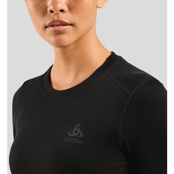 ODLO Merino 160 BL Crew Neck Långärmad Tröja Dam