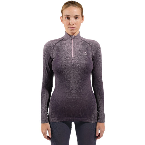 Odlo Blackcomb Eco Turtle Neck HalfZip LS Dames
