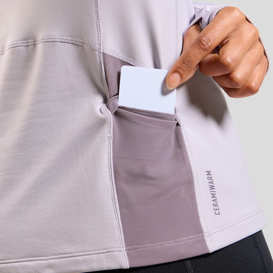 ODLO X-Alp CeramiWarm 1/2 Zip Midlayer Dam
