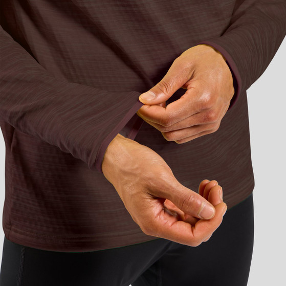 ODLO Essential Thermal 1/2 Zip Midlayer Herr