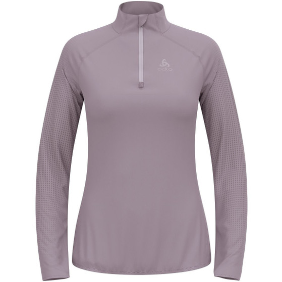 Odlo Zeroweight Warm Half-Zip Midlayer LS Damen