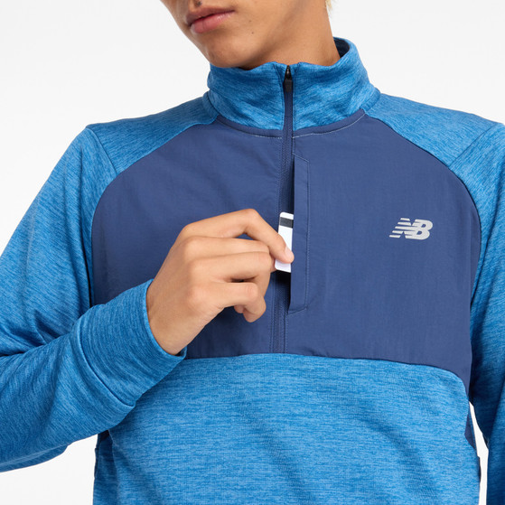 New Balance Athletics Heat Grid 1/2 Zip Herr