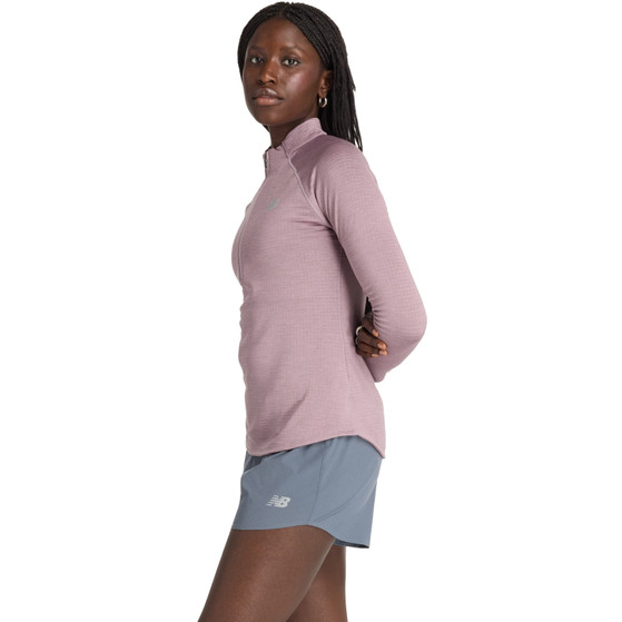 New Balance Athletics Heat Grid 1/2 Zip Dam