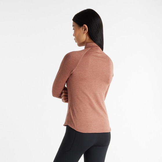 New Balance Athletics Heat Grid 1/2 Zip Dam