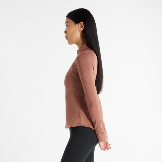 New Balance Athletics Heat Grid 1/2 Zip Dam