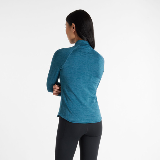 New Balance Athletics Heat Grid 1/2 Zip Dam