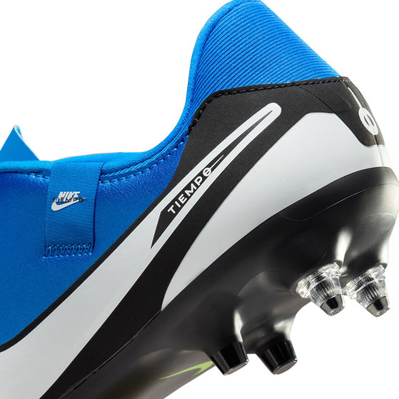 Nike tiempo blu hotsell