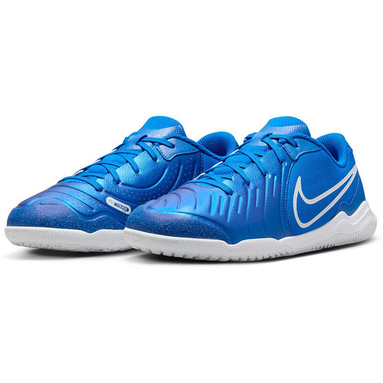 Nike tiempo indoor blue deals