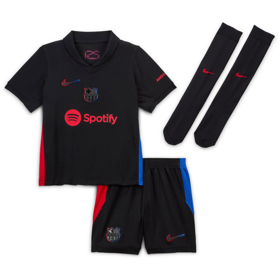 Nike FC Barcelona Away Kit Little Kids  2024/2025