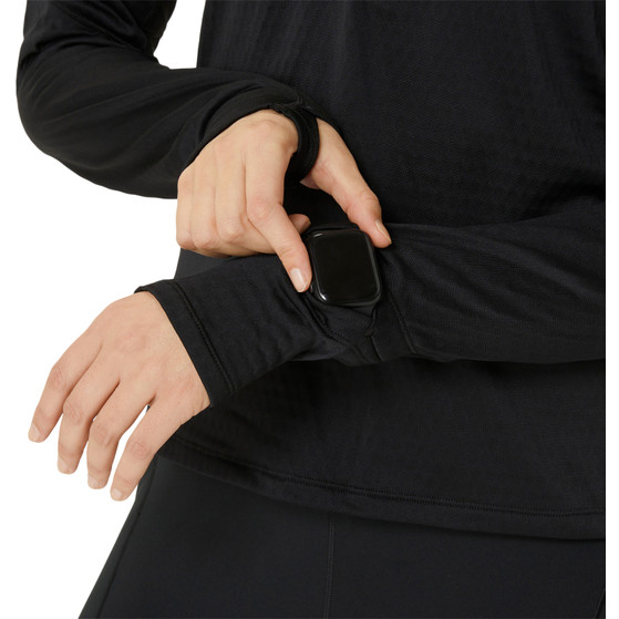 ASICS Road Winter Half-Zip Longsleeve Dames