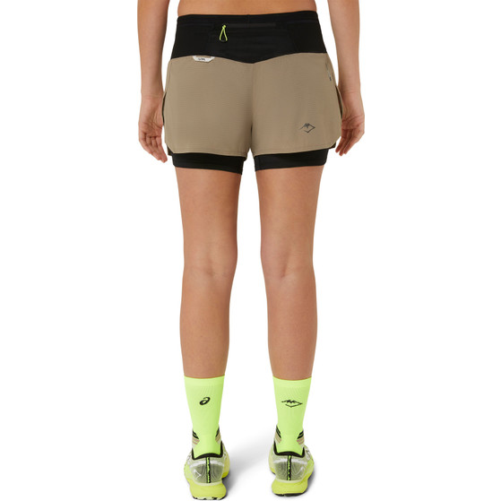 ASICS Fujitrail 2in1 Short Dames