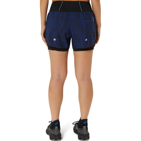 ASICS Road All Over Print 2in1 3'' Short Dames
