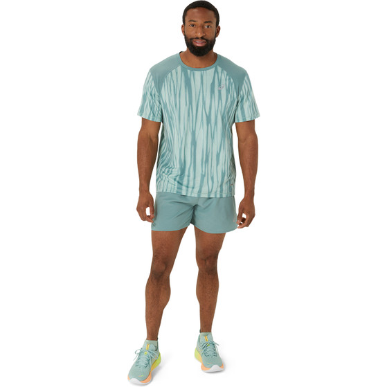ASICS Road T-Shirt Short Set Heren