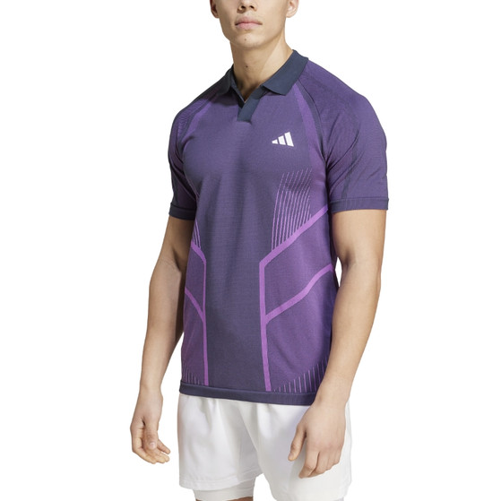 adidas Wimbledon Pro Seamless Polo Set Heren