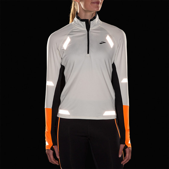 Brooks Run Visible 1/2 Zip 2.0 Dames