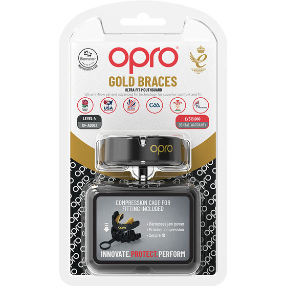 Opro Gold Ultra Fit Zahnschutz für Zahnspange