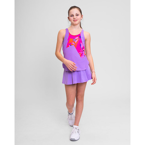 Bidi Badu Spike Printed Wavy Skort Meisjes PadelDirect