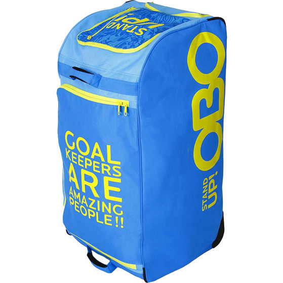 OBO Stand Up Wheelie Goalie Bag