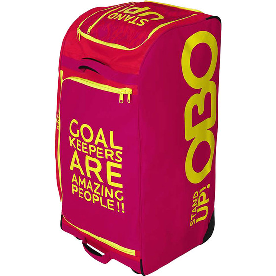 OBO Stand Up Wheelie Goalie Bag