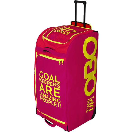 OBO Stand Up Wheelie Goalie Bag