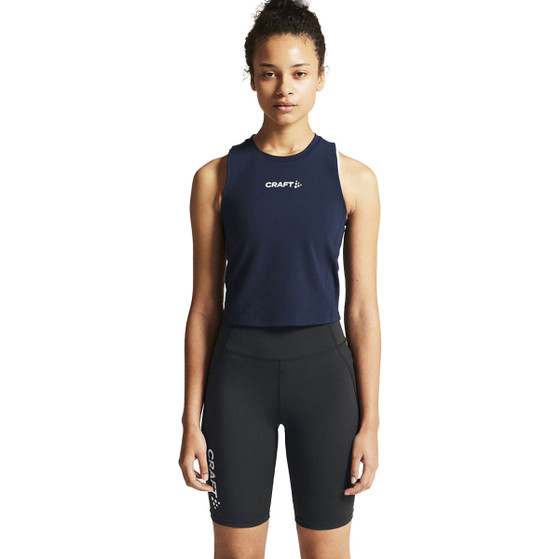 Craft Rush 2.0 Crop Singlet Dam
