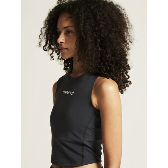 Craft Rush 2.0 Crop Singlet Dam