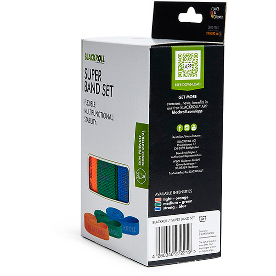 BLACKROLL SUPER Weerstandsbanden Set