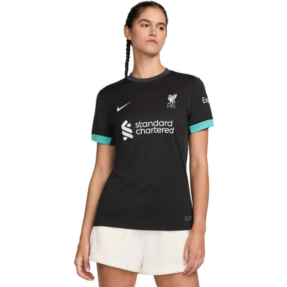 Nike Liverpool Away Shirt Gakpo 18 Woman