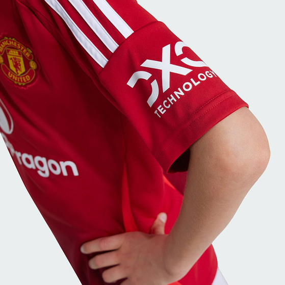 adidas Manchester United Home Shirt Rashford Kids