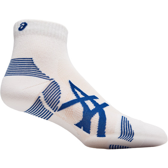 ASICS 2-Pack Cushion Run Quarter Strumpor