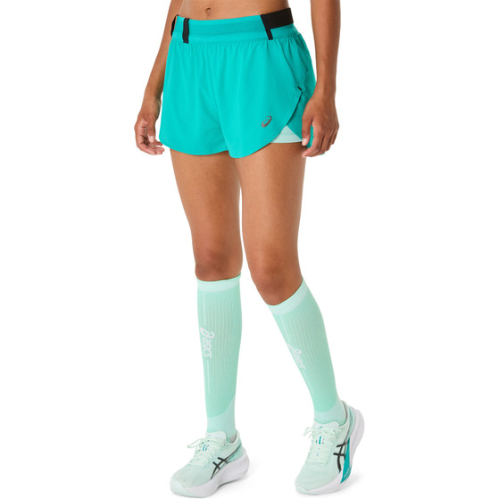 ASICS Metarun Split Shorts Dam