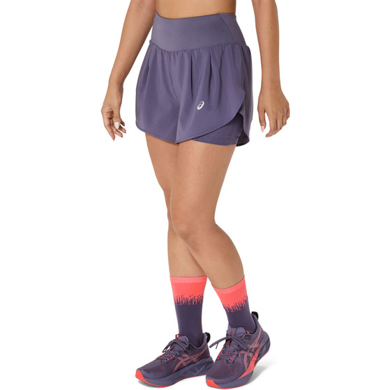ASICS Road 2in1 3.5'' Short Dames